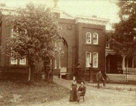 Evergreen Cemetery Gatehouse circa 1850