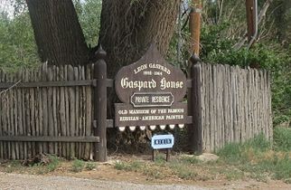 The Entrance to History: Leon Gaspard House Sign