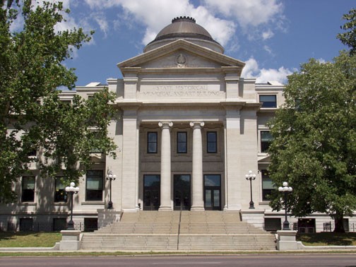 The Ola Babcock Miller Building was fully completed in 1910 and is named after the first female Iowa Secretary of State.