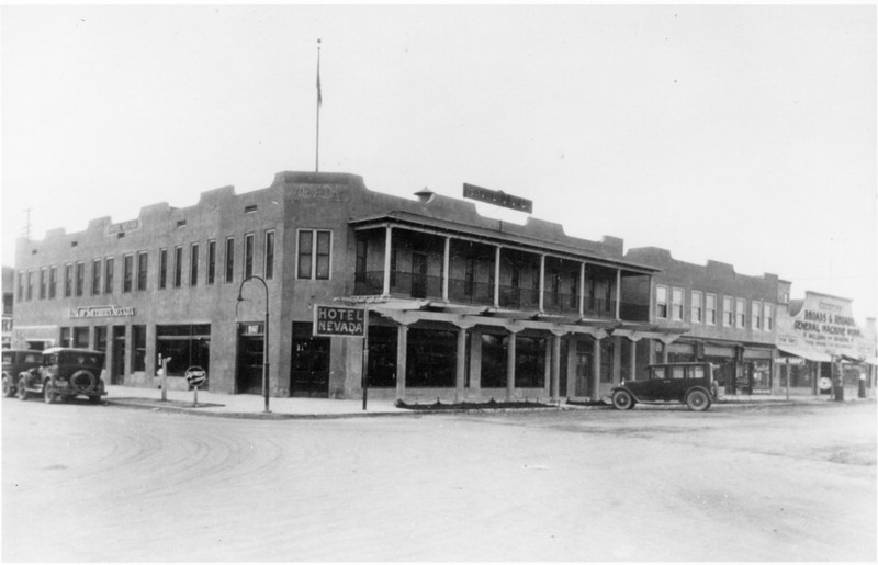 The original hotel opened in 1906 and is pictured in the circa 1920s photo.