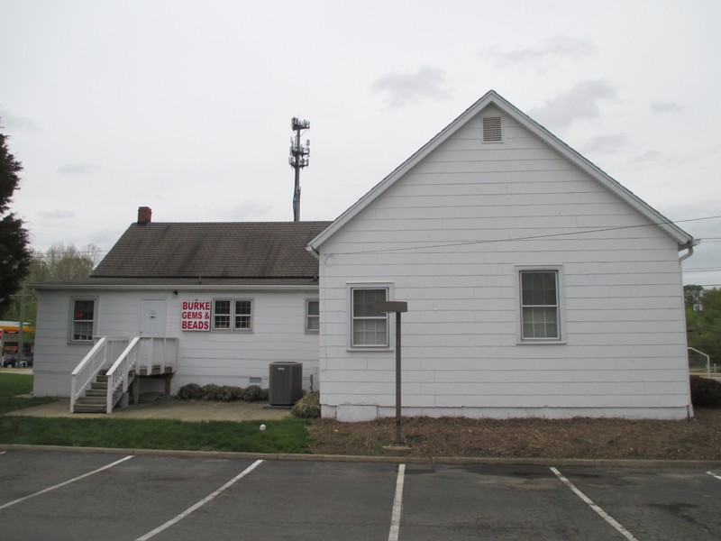 The Burke's Station building in 2015