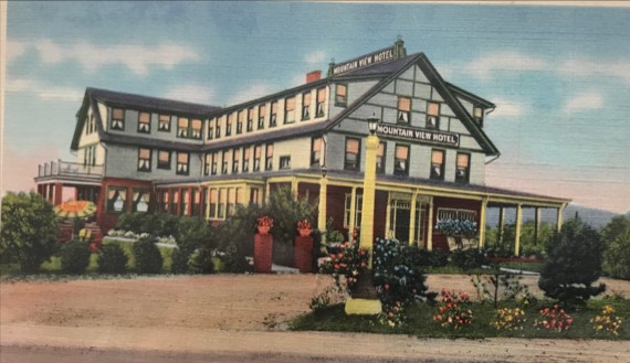 The Original Mountain View Inn, colorized