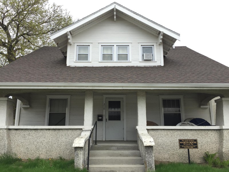Martin House, front facade.