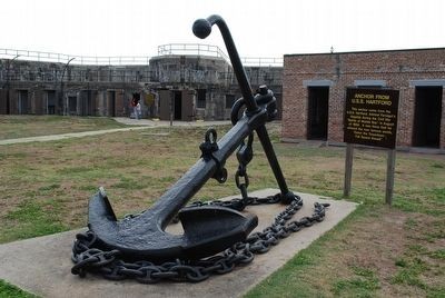 This is the anchor of the U.S.S. Hartford.