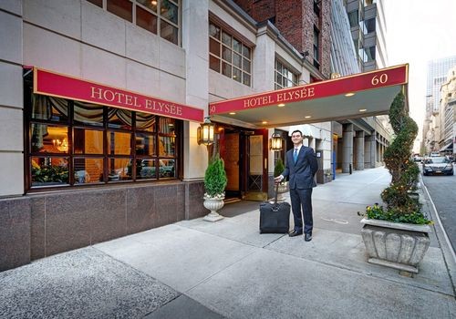 Hotel Elysee entrance