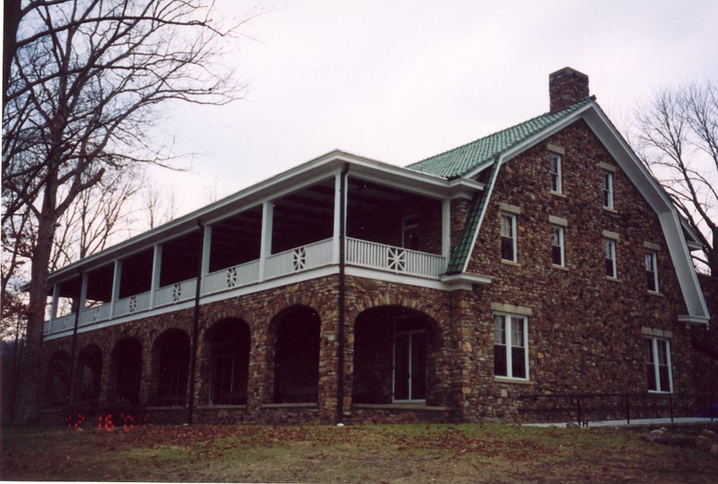 The Woodmont Lodge in 1930, a little over a decade after its reconstruction by Henry Bridges. Courtesy of the Washington County Historical Trust.