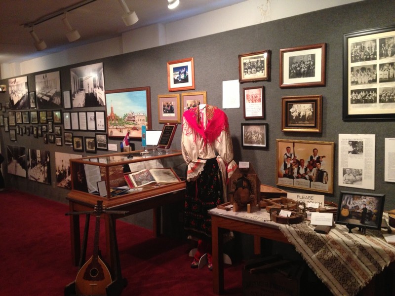 The museum has exhibits where visitors can learn about the culture and history of various Eastern European immigrant groups who lived in the area