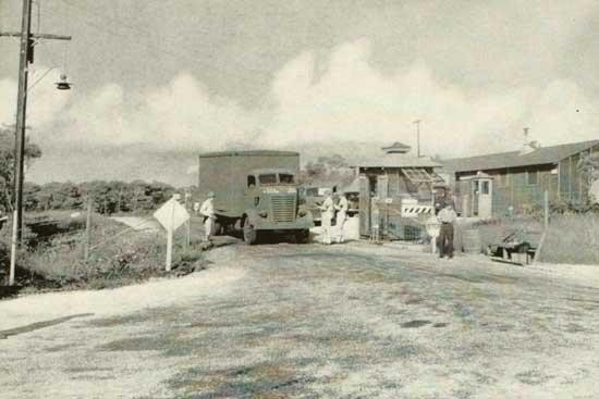Check Point at Camp Murphy