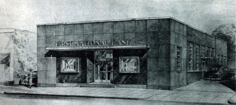 First National Bank holiday card