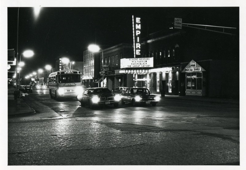 The Empire Theater at night