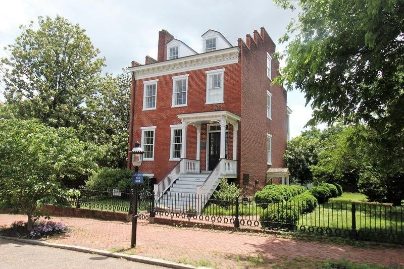 Street view of the Elmira Shelton House