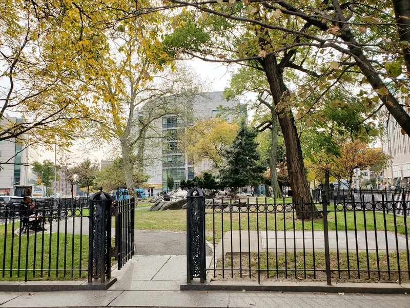 Another entrance to the park