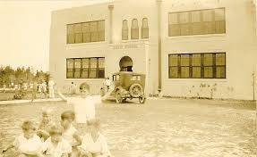 A showing of the Old Davie School as it was originally, just a simple school for the children of Davie.