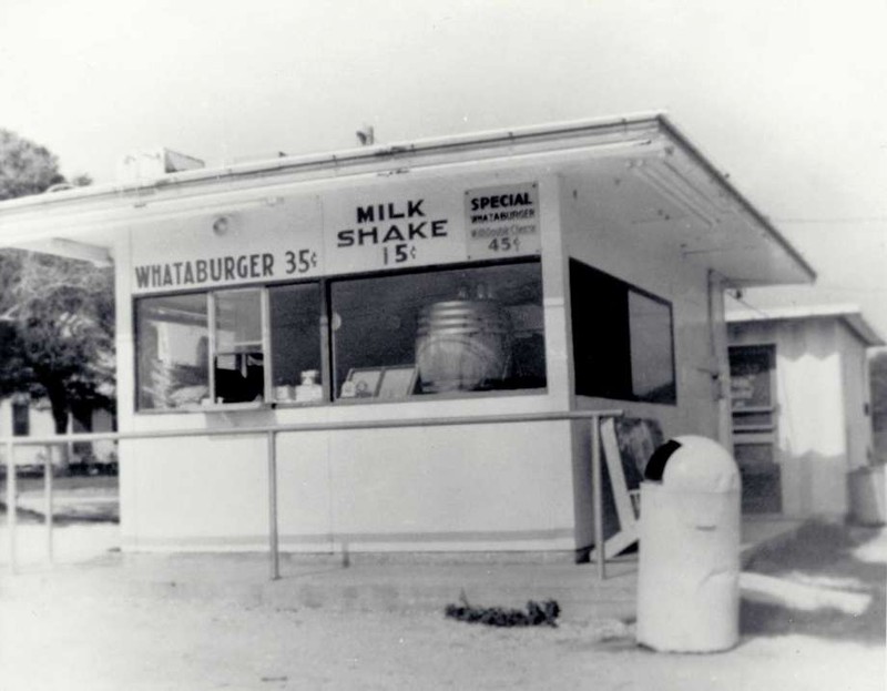 The very first Whataburger restaurant ever built. This restaurant was actually mobile and able to relocate if needed. 