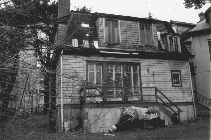 The Rear Side of the Octagon House in August of 1979 by Stephen H. Hirschberg