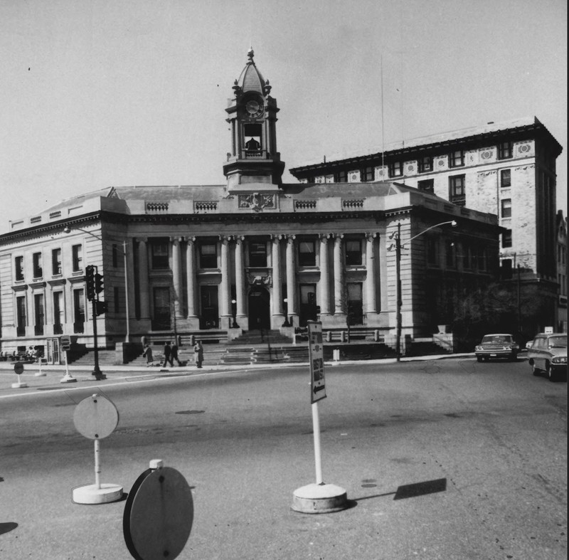 West Side of the Old Town Hall in 1971