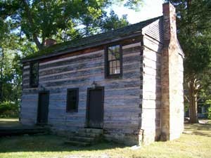 The home where the family lived and slept.