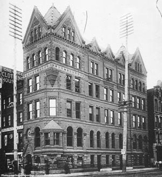 Historic Photo of Third National Bank (via Onondaga Historical Association)