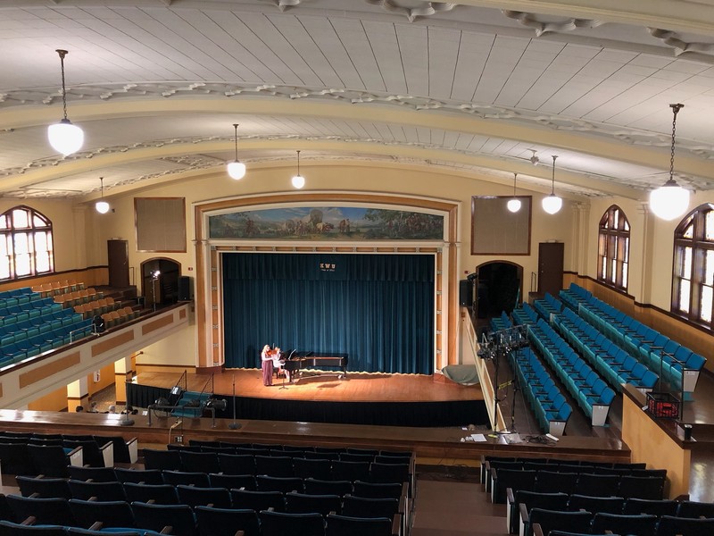 Sams Chapel from the third story balcony seating