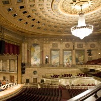 The interior of Kodak Hall at Eastman Theatre