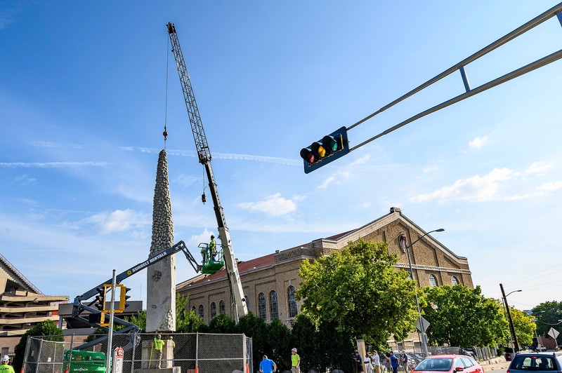 Transport, Crane, Sky, Tree