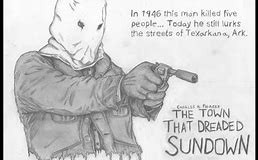 The Town that Dreaded Sundown Clip Art