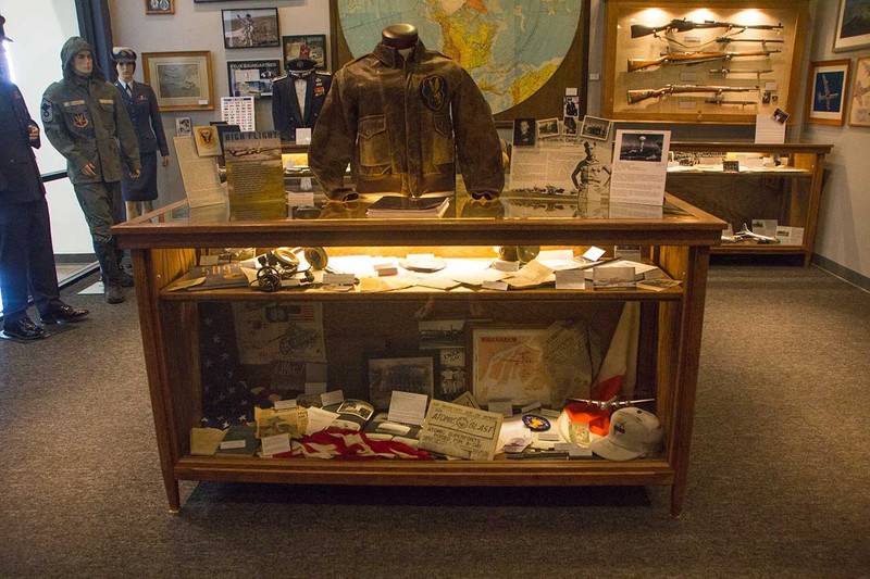 Museum located inside the airbase.