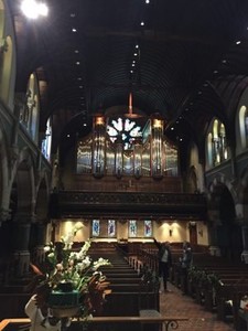 Interior of Christ Church Cathedral