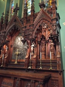 The altarpiece of Christ Church Cathedral