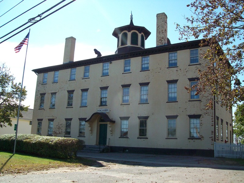 Old Bacon Academy in the present