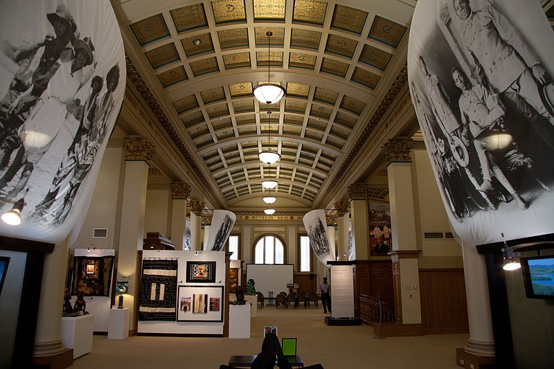 Here is a picture of the inside of one of their Exhibits on the second floor in the Museum Portion of the Building. 