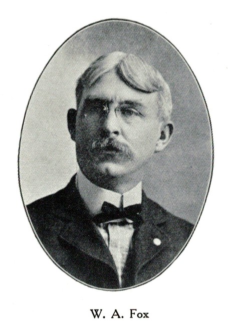 Willoughby A. Fox, ca. 1907