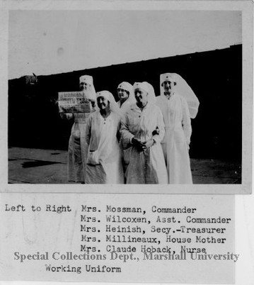 Red Cross Canteen Officers, Huntington