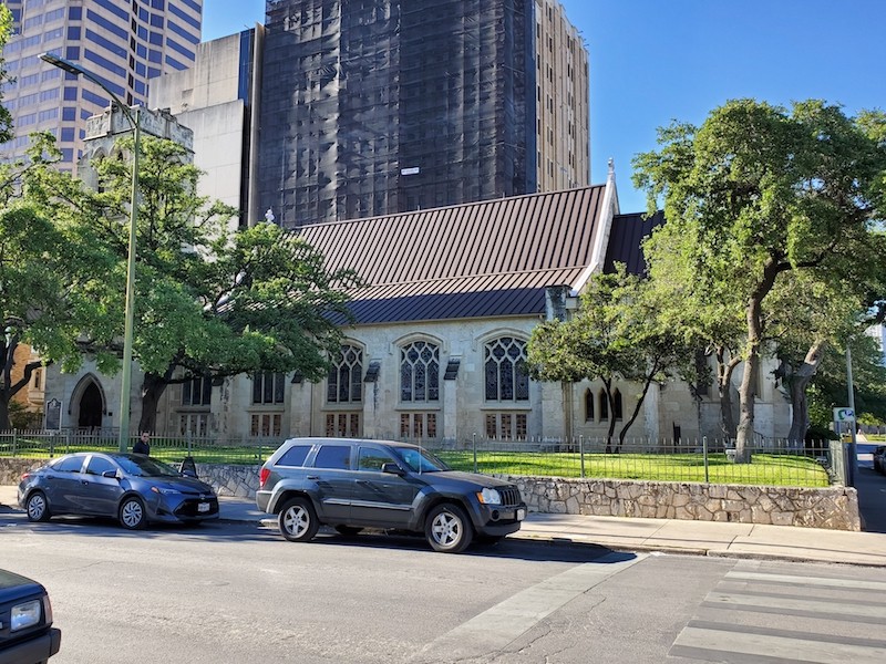 St. Mark's Episcopal Church was built in 1875. 
