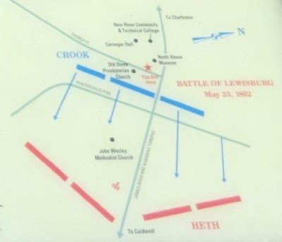 Lewisburg Battlefield Map