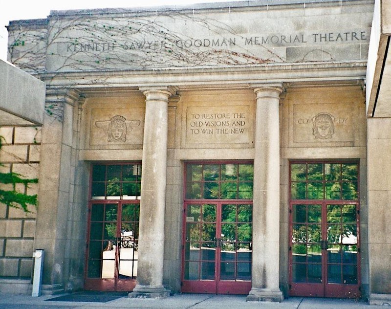 Original Goodman Theatre located in the rear of the Art Institute of Chicago (1925 - 2000)