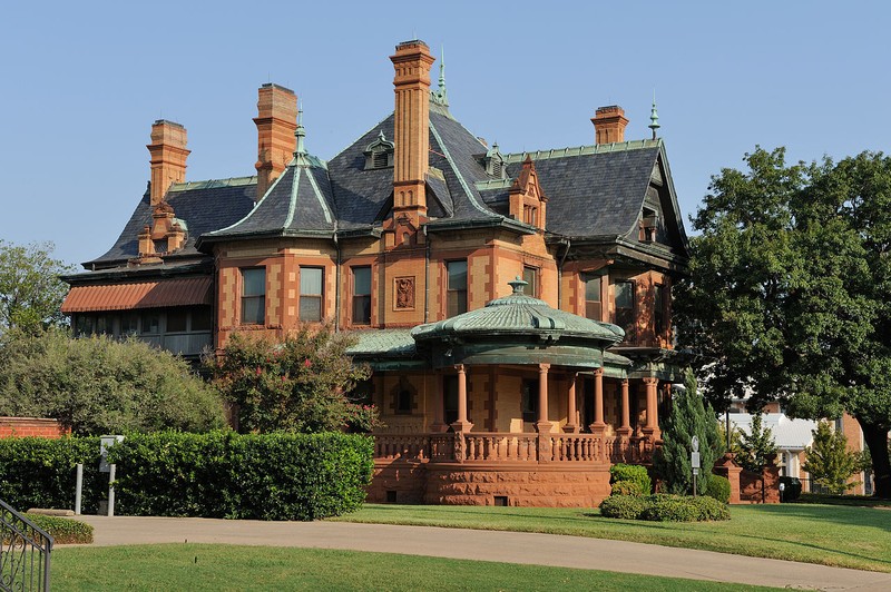 The Ball-Eddleman–McFarland House was built in 1899. It is one of the finest homes in Fort Worth.