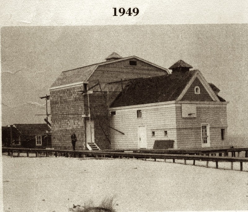 The community house and theatre in 1949. 