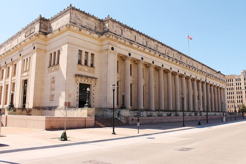 The U.S. Post Office was built in 1933 and is listed on the National Register of Historic Places. 