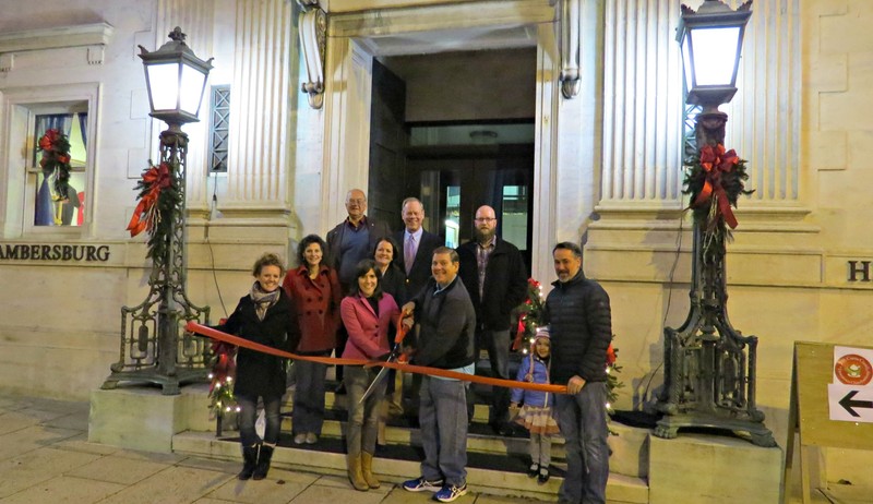 Reopening of the Chambersburg Heritage Center after remodeling completed in 2016.