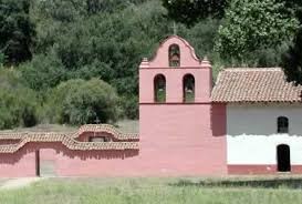 The campanario of La Purisima. La Purisima is the only mission not designed in a quadrangle, having been rebuilt after 1812 with a linear structure to protect from further earthquakes.