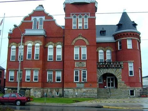 Tucker County Courthouse and Jail. Photo by West Virginia University Institute of Technology.