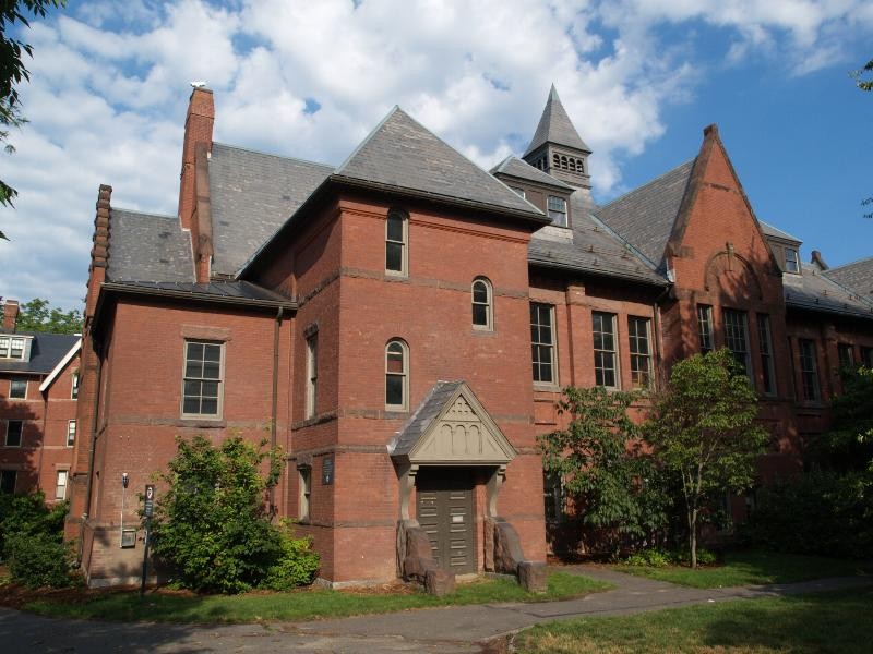 This is Alumnae Gymnasium in 2012.
http://www.cambridge2000.com/gallery/html/P71621328e.html