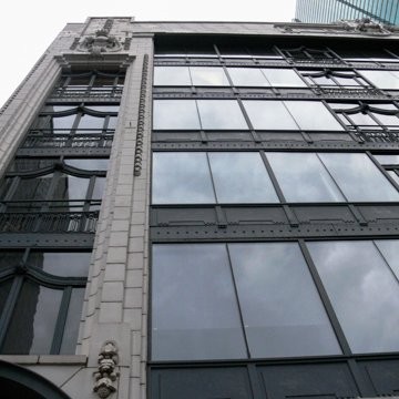 Exterior of The Boley Building (detail)