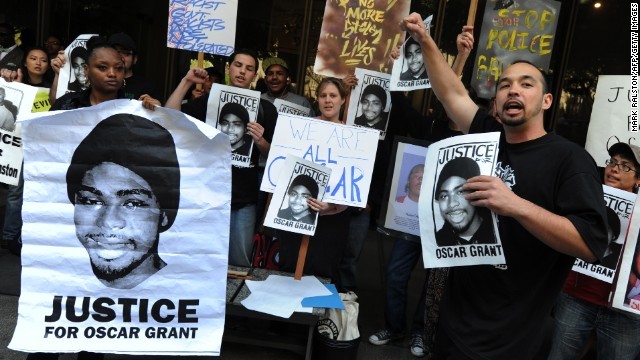 After Mehserle only serving 11 months of a two year sentence, protesters began to demand justice for the death of Oscar Grant.