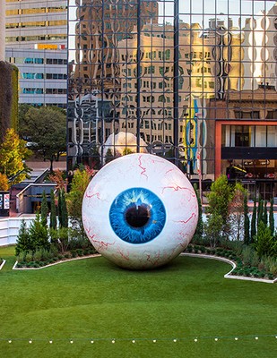 Tony Tasset, Eye, 2010.