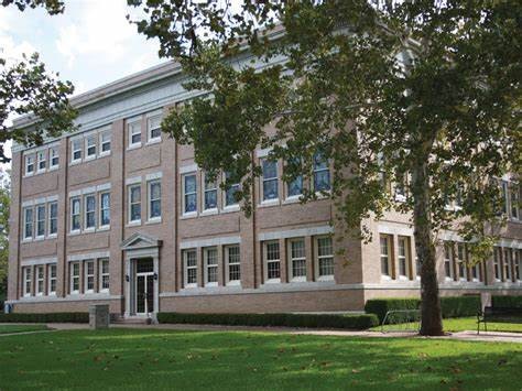 View of Sherman Hall facing Grand Ave.