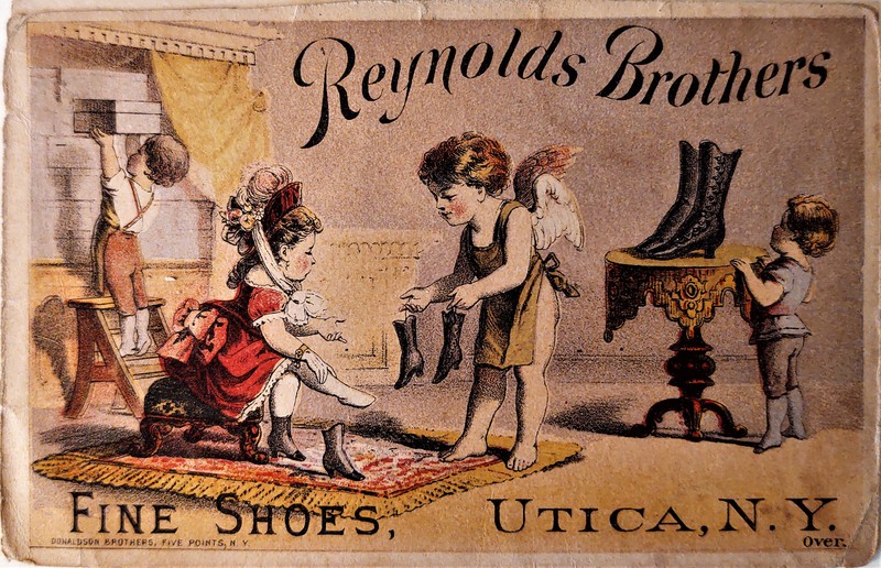 Reynolds Brothers Trade Card Front