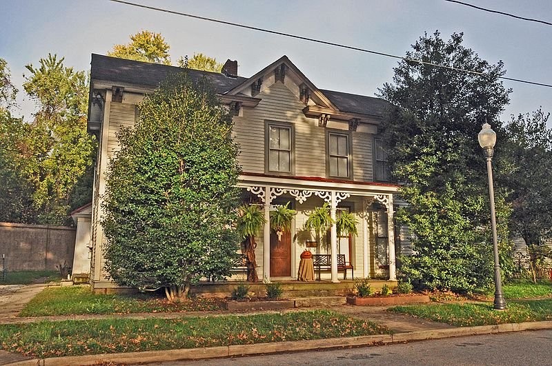 Though built in 1847, the house was heavily modified in the 1870s and retains much of its features from that time period. 