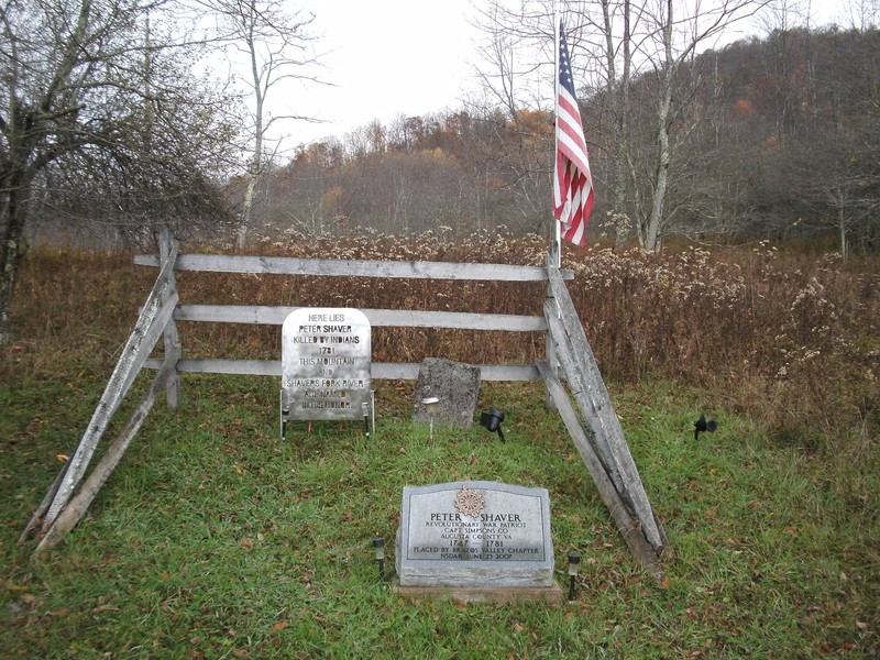 Shaver's grave. (photo by Steven Hart)